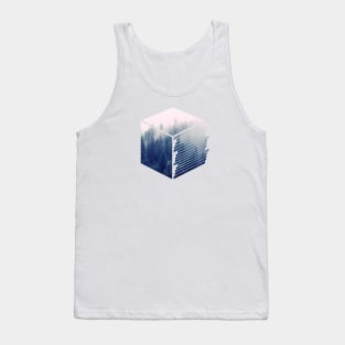 Geometric nature - Cube Tank Top